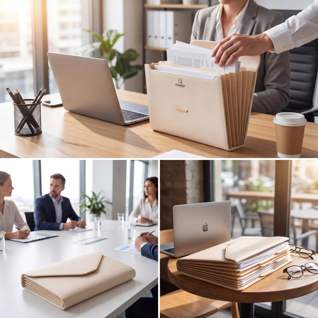 𝒗𝒊𝒙𝒒𝒆𝒍𝒂𝒓™ Accordion Document Folio — product view 2