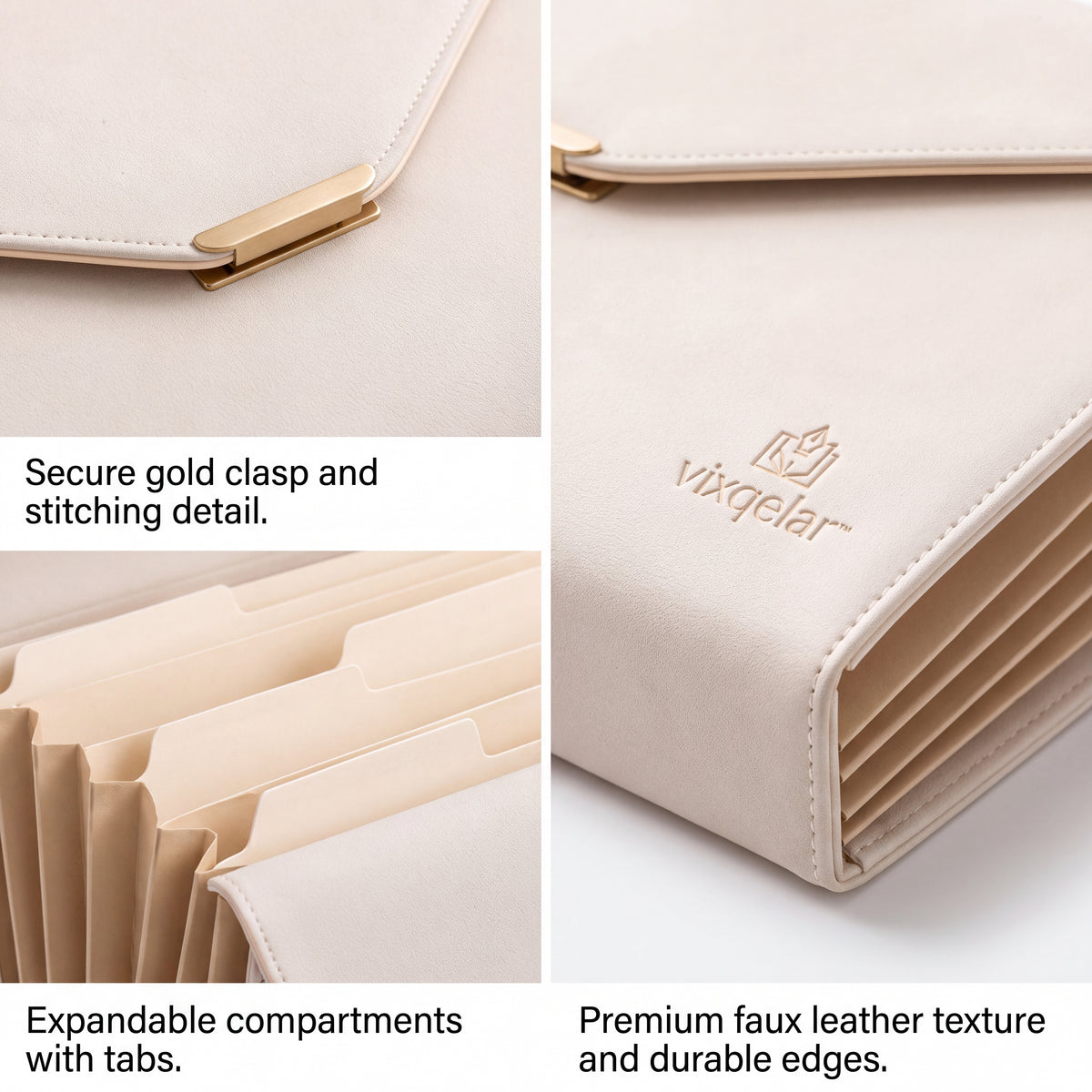 𝒗𝒊𝒙𝒒𝒆𝒍𝒂𝒓™ Accordion Document Folio — product view 3