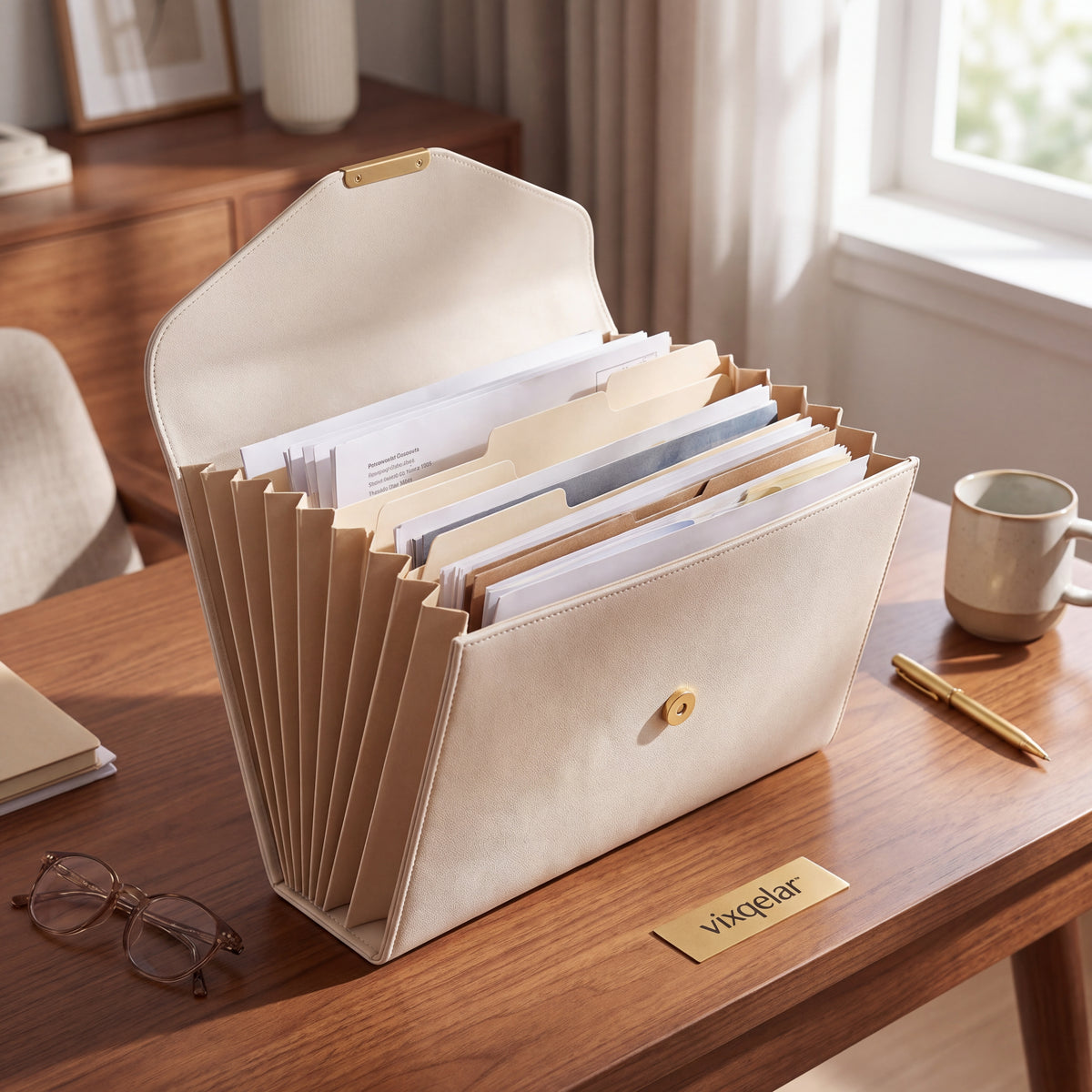 𝒗𝒊𝒙𝒒𝒆𝒍𝒂𝒓™ Accordion Document Folio — product view 4