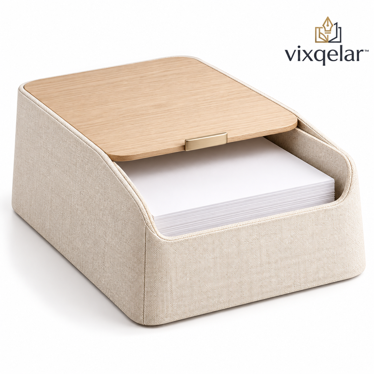 𝒗𝒊𝒙𝒒𝒆𝒍𝒂𝒓™ Sliding-Lid Document Box — main product image