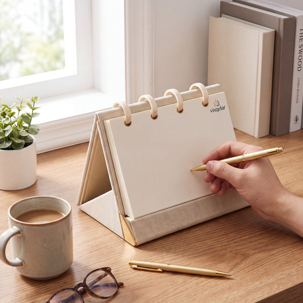 𝒗𝒊𝒙𝒒𝒆𝒍𝒂𝒓™ Desktop Flip Binder — product view 1
