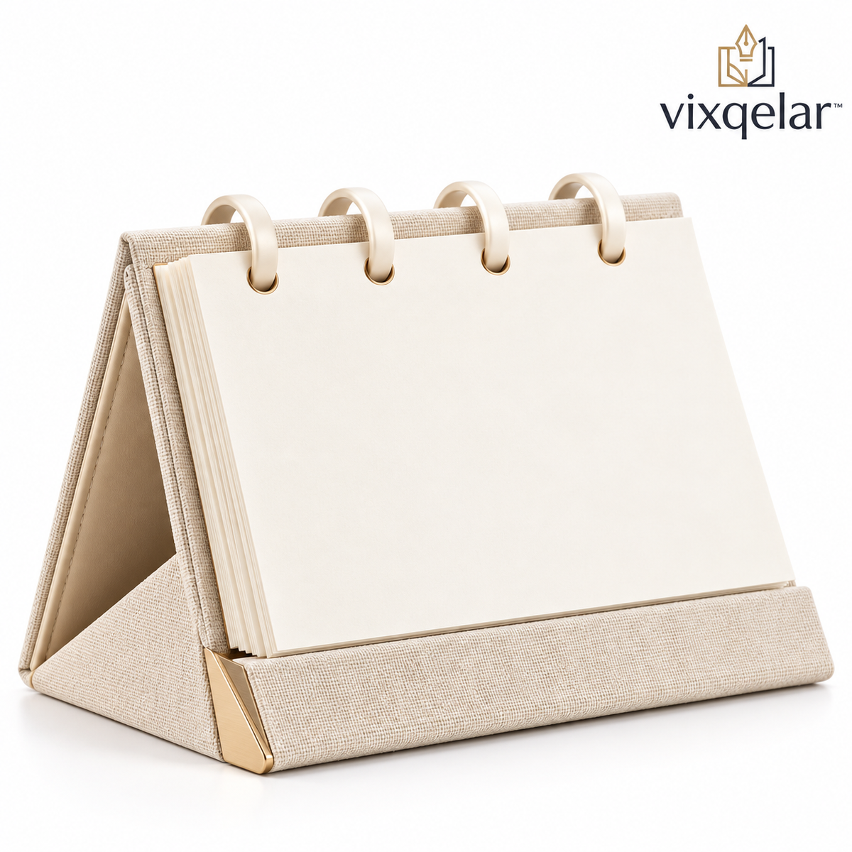 𝒗𝒊𝒙𝒒𝒆𝒍𝒂𝒓™ Desktop Flip Binder — main product image