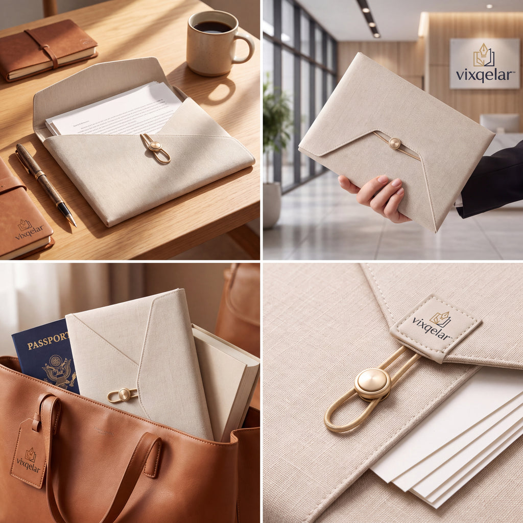 𝒗𝒊𝒙𝒒𝒆𝒍𝒂𝒓™ Document Pouch Set — product view 1