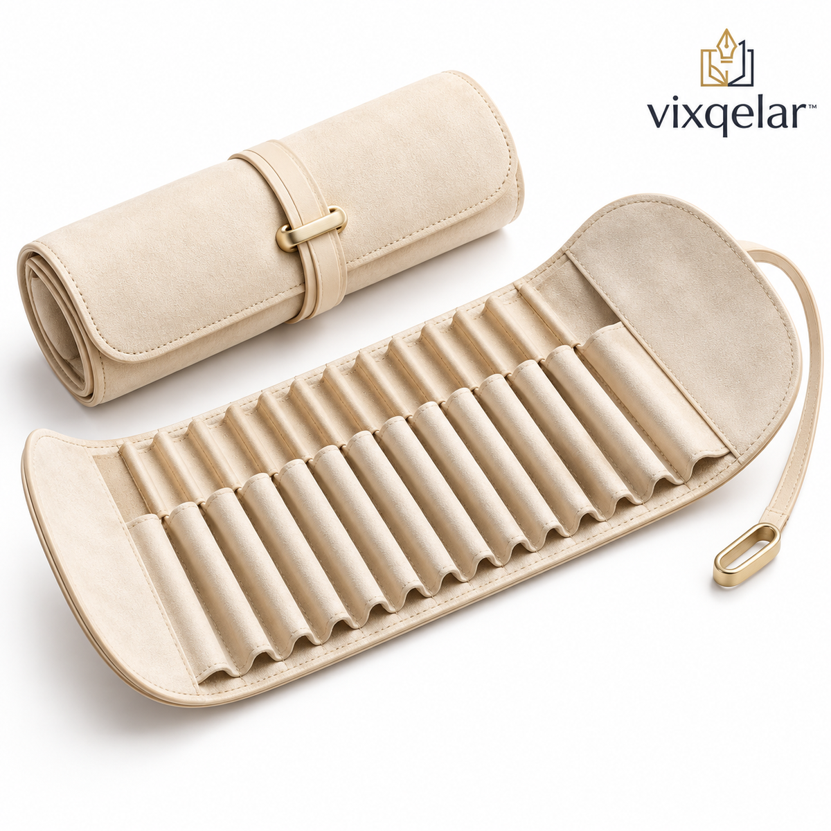 𝒗𝒊𝒙𝒒𝒆𝒍𝒂𝒓™ Roll-Up Pencil Case — main product image