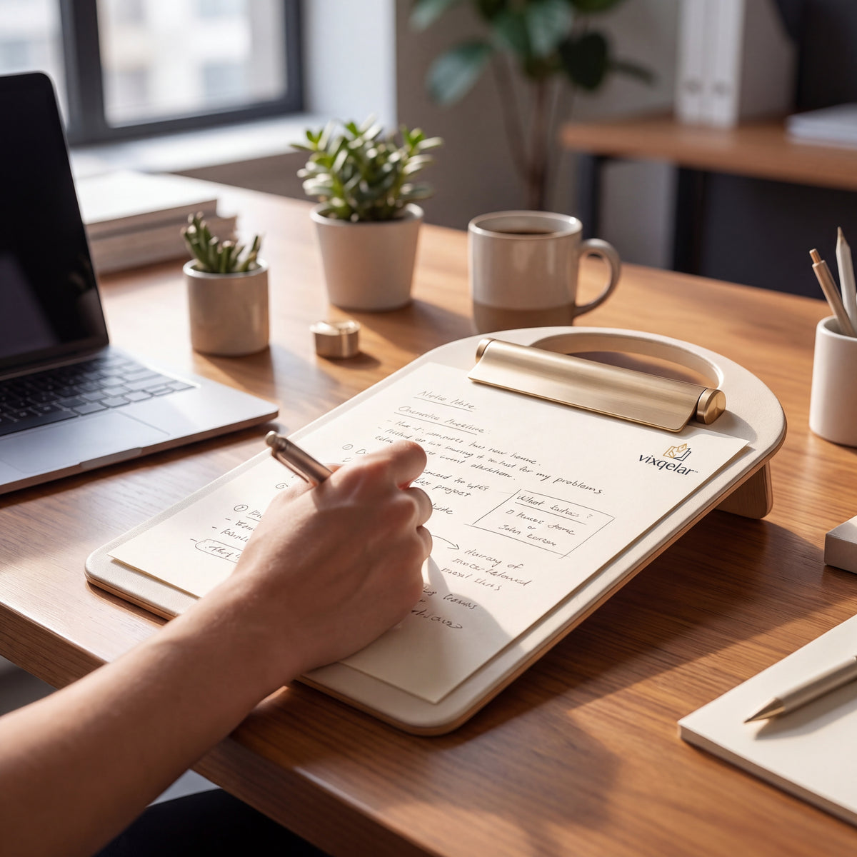 𝒗𝒊𝒙𝒒𝒆𝒍𝒂𝒓™ Standing Clipboard — product view 3