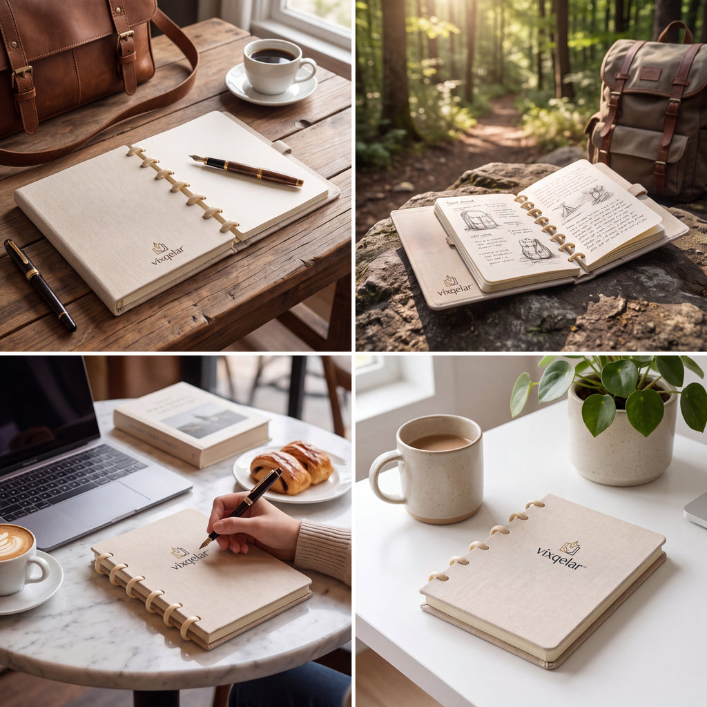 𝒗𝒊𝒙𝒒𝒆𝒍𝒂𝒓™ Disc-Bound Notebook — product view 1