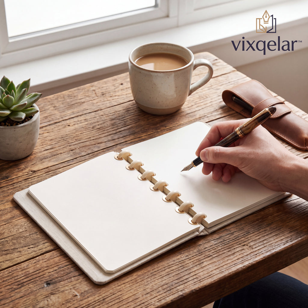𝒗𝒊𝒙𝒒𝒆𝒍𝒂𝒓™ Disc-Bound Notebook — product view 2