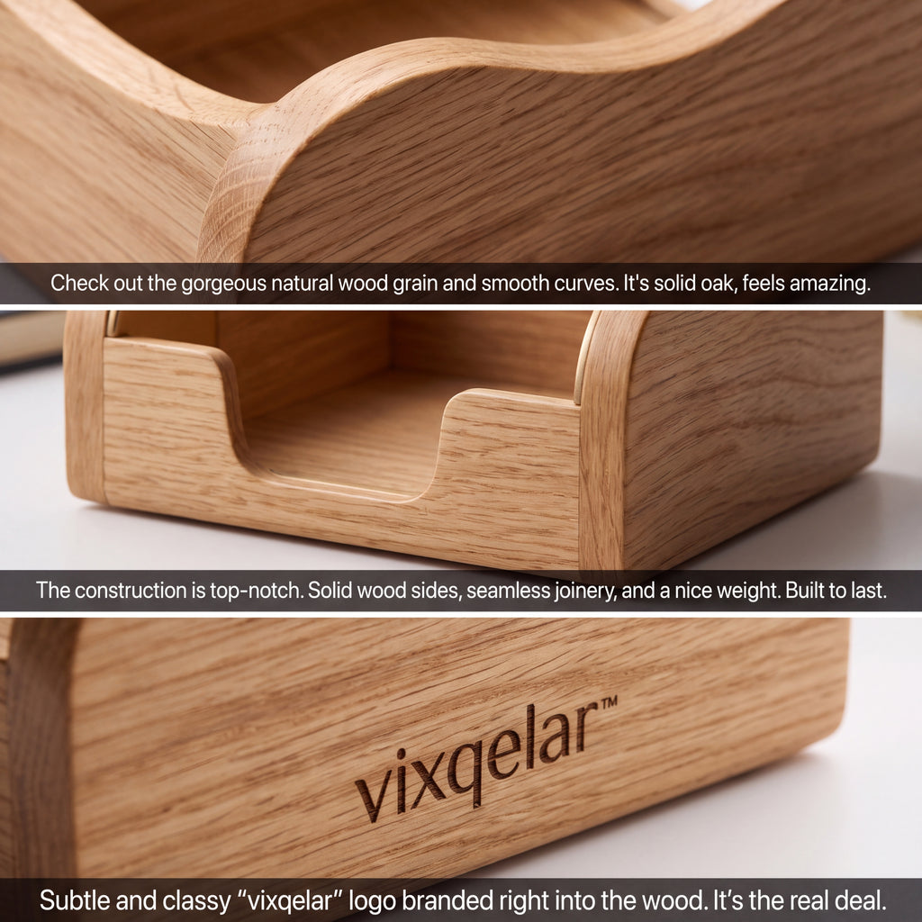 𝒗𝒊𝒙𝒒𝒆𝒍𝒂𝒓™ Wave Memo Holder — product view 2