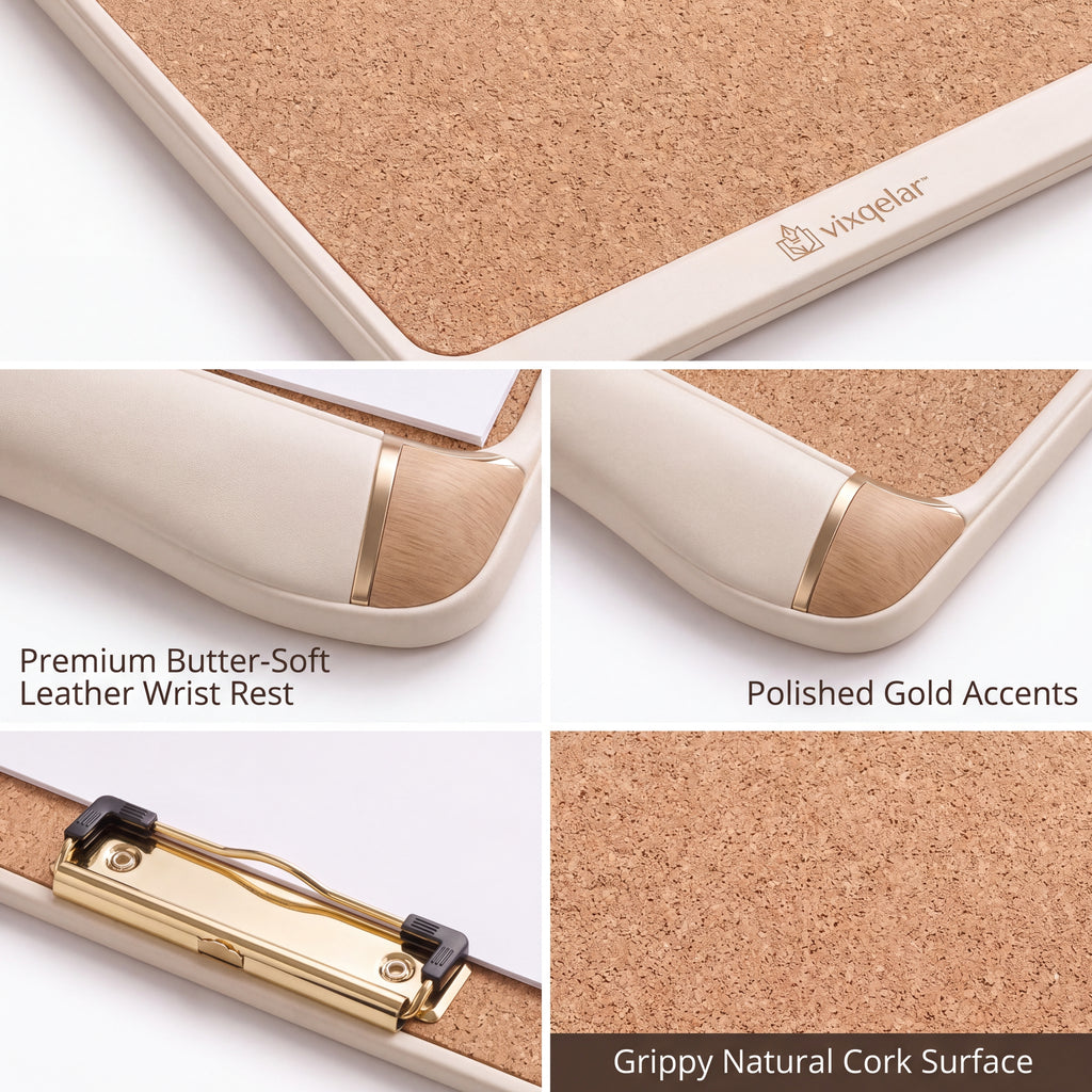 𝒗𝒊𝒙𝒒𝒆𝒍𝒂𝒓™ Cork Writing Pad — product view 3