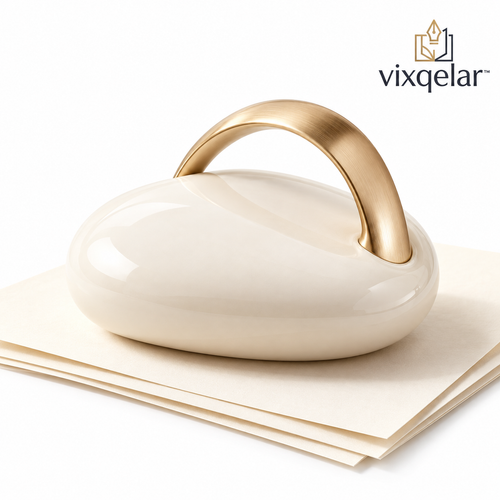 𝒗𝒊𝒙𝒒𝒆𝒍𝒂𝒓™ Arch-Handle Paperweight — main product image