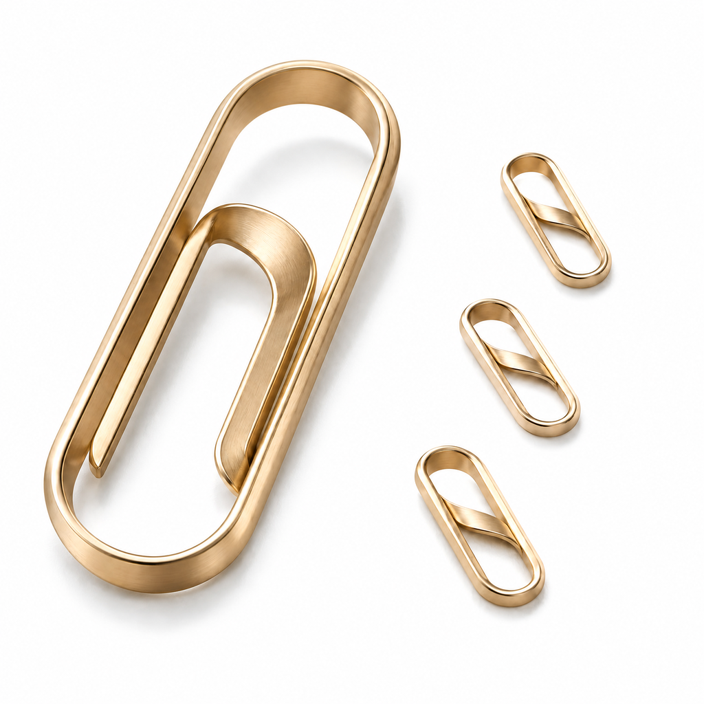 𝒗𝒊𝒙𝒒𝒆𝒍𝒂𝒓™ Sculptural Paper Clip Set — product view 1