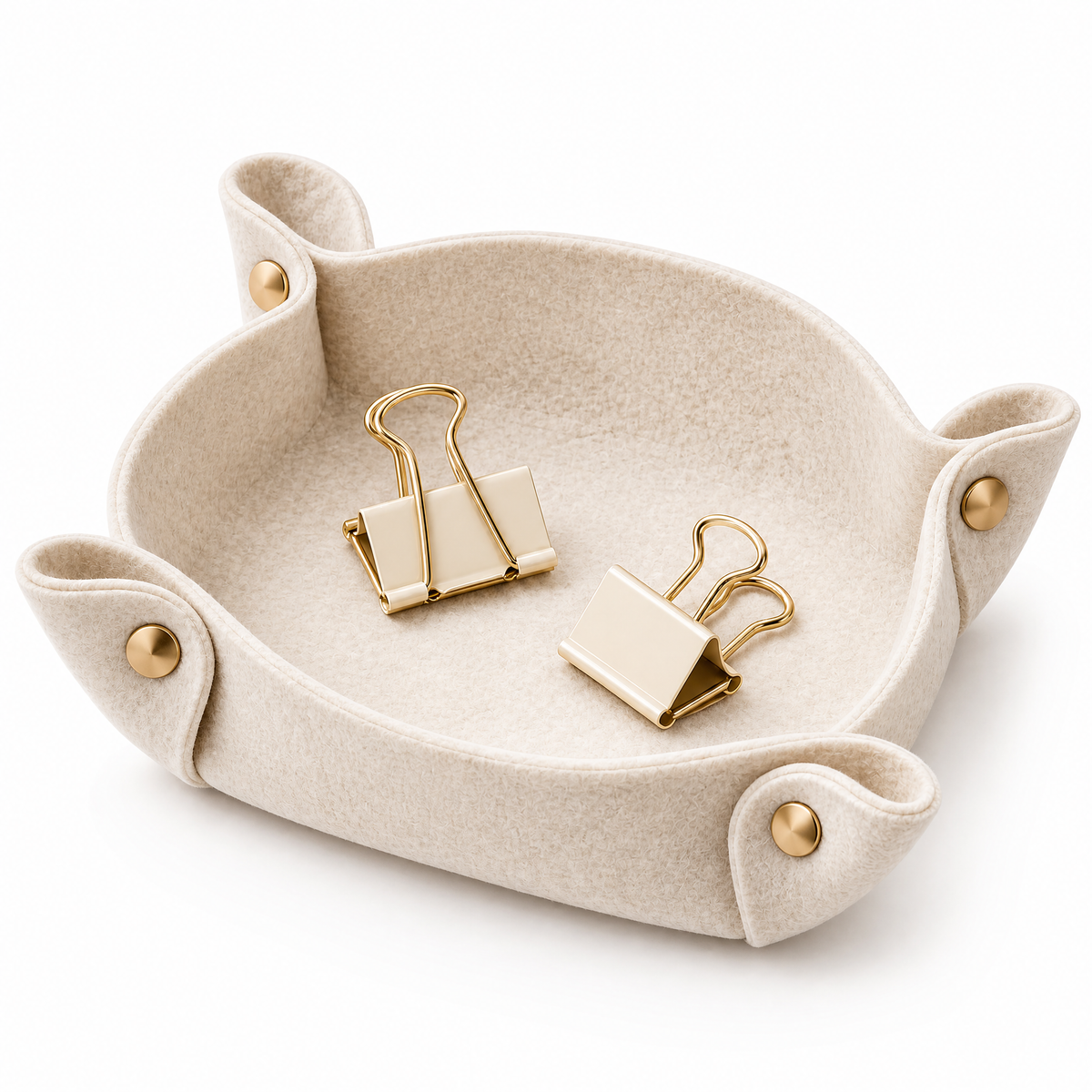 𝒗𝒊𝒙𝒒𝒆𝒍𝒂𝒓™ Folded Felt Desk Tray — product view 2