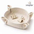 𝒗𝒊𝒙𝒒𝒆𝒍𝒂𝒓™ Folded Felt Desk Tray — main product image