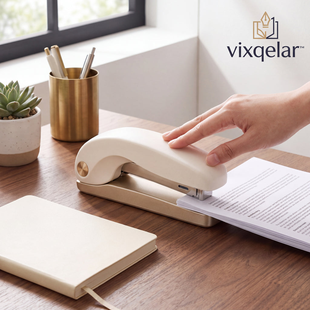 𝒗𝒊𝒙𝒒𝒆𝒍𝒂𝒓™ Arched Manual Stapler — product view 1
