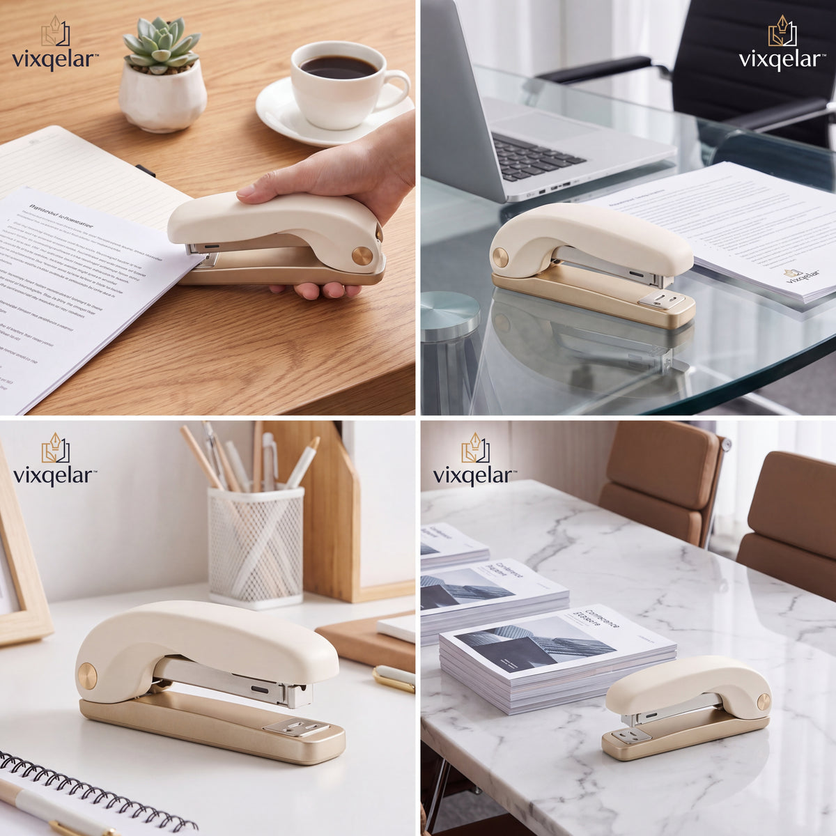 𝒗𝒊𝒙𝒒𝒆𝒍𝒂𝒓™ Arched Manual Stapler — product view 4
