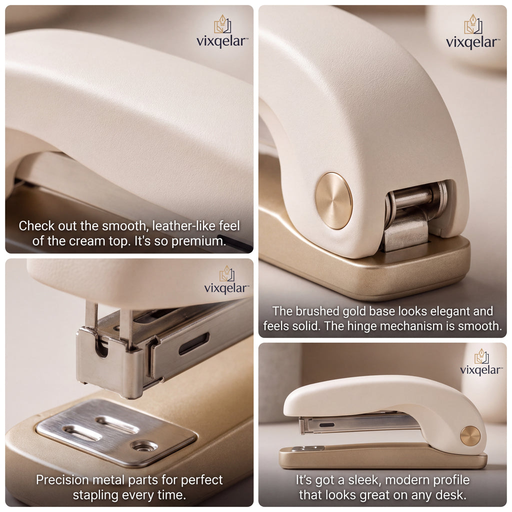 𝒗𝒊𝒙𝒒𝒆𝒍𝒂𝒓™ Arched Manual Stapler — product view 5